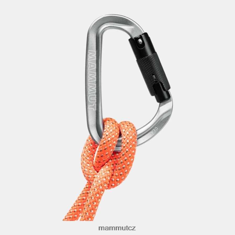 zařízení Mammut klasický hms twistlock plus karabina světle šedá unisex 4VTXXF557