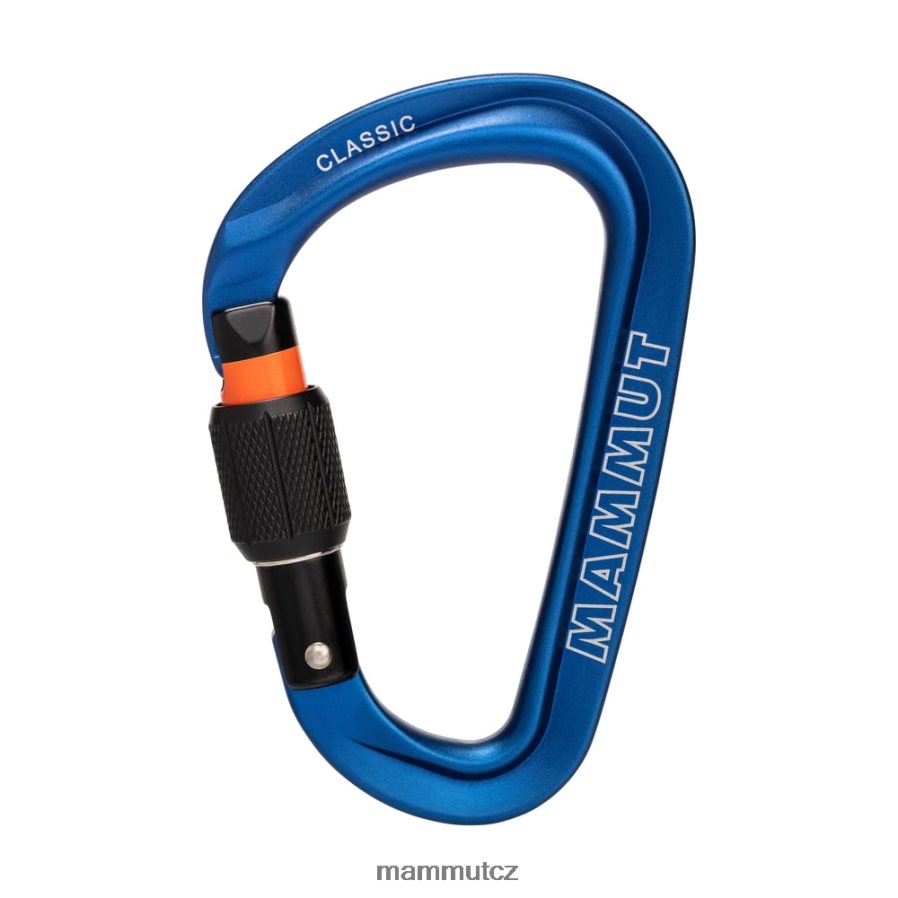 zařízení Mammut klasická šroubovací karabina hms modrý unisex 4VTXXF397
