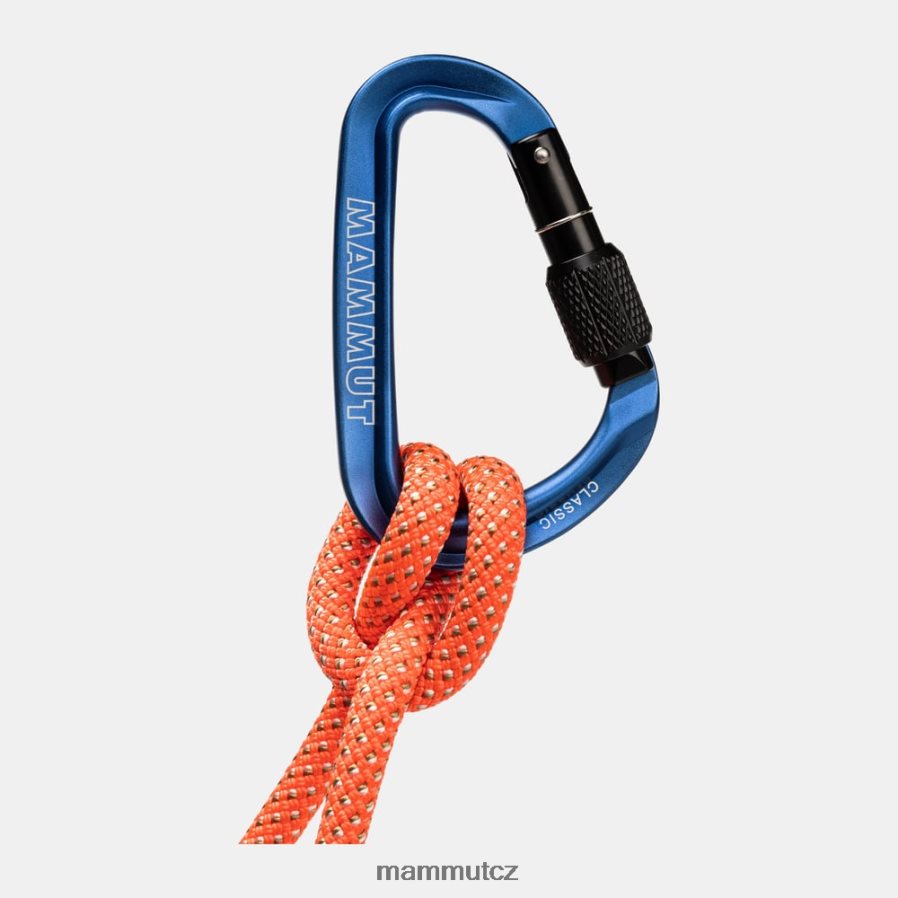 zařízení Mammut klasická šroubovací karabina hms modrý unisex 4VTXXF397