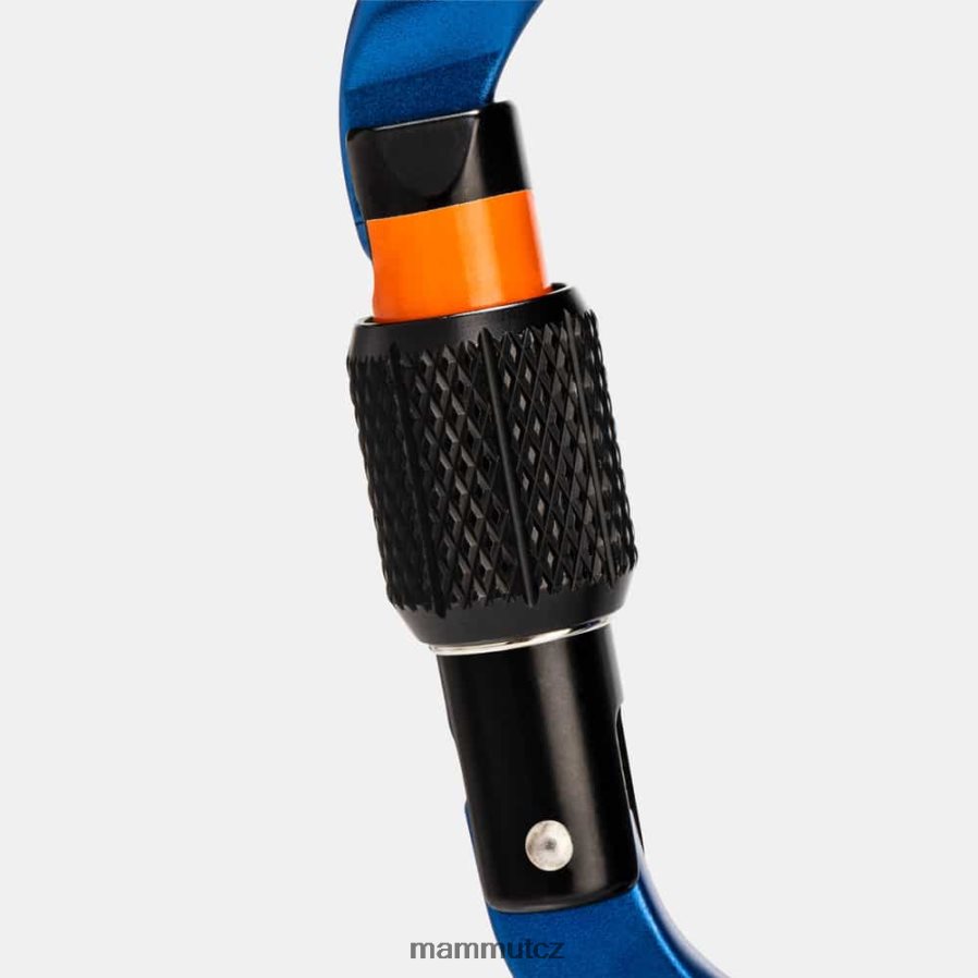 zařízení Mammut klasická šroubovací karabina hms modrý unisex 4VTXXF397