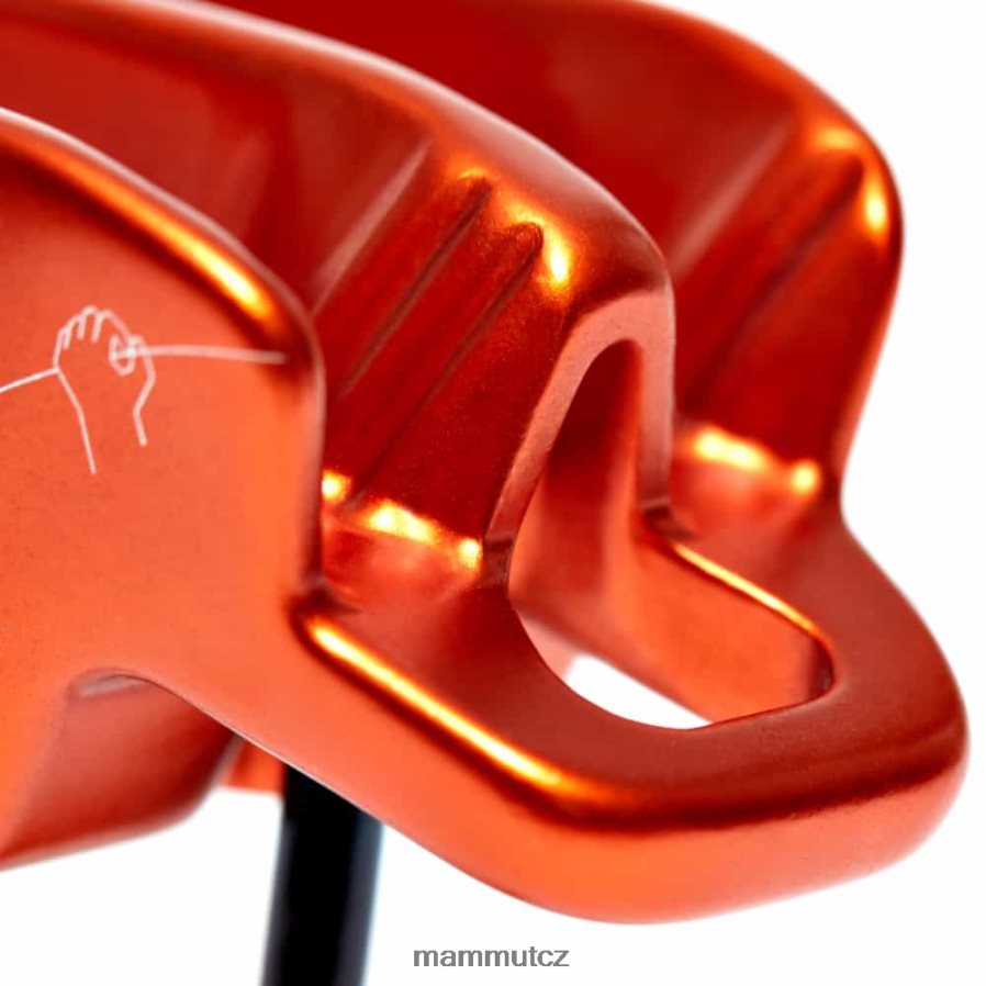 zařízení Mammut stěnové alpské jištění oranžový unisex 4VTXXF545