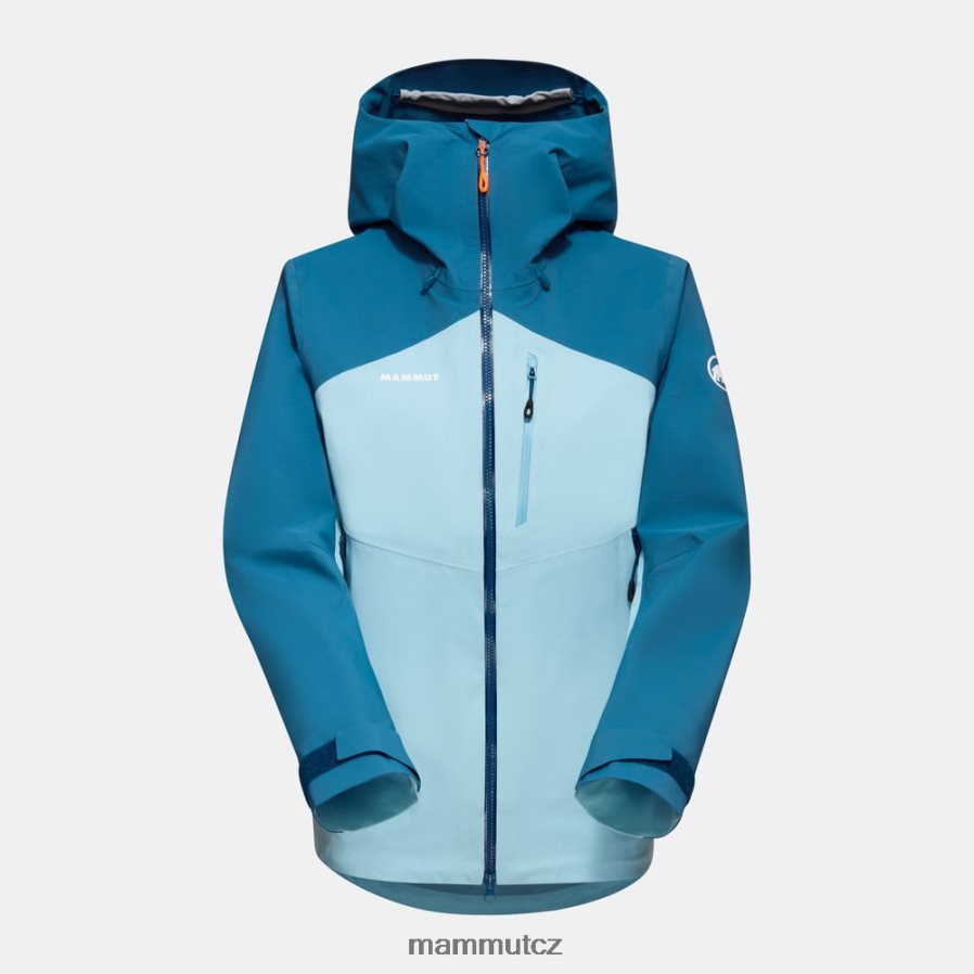 oblečení Mammut Alto guide hs bunda s kapucí chladný modrý hluboký led ženy 4VTXXF658