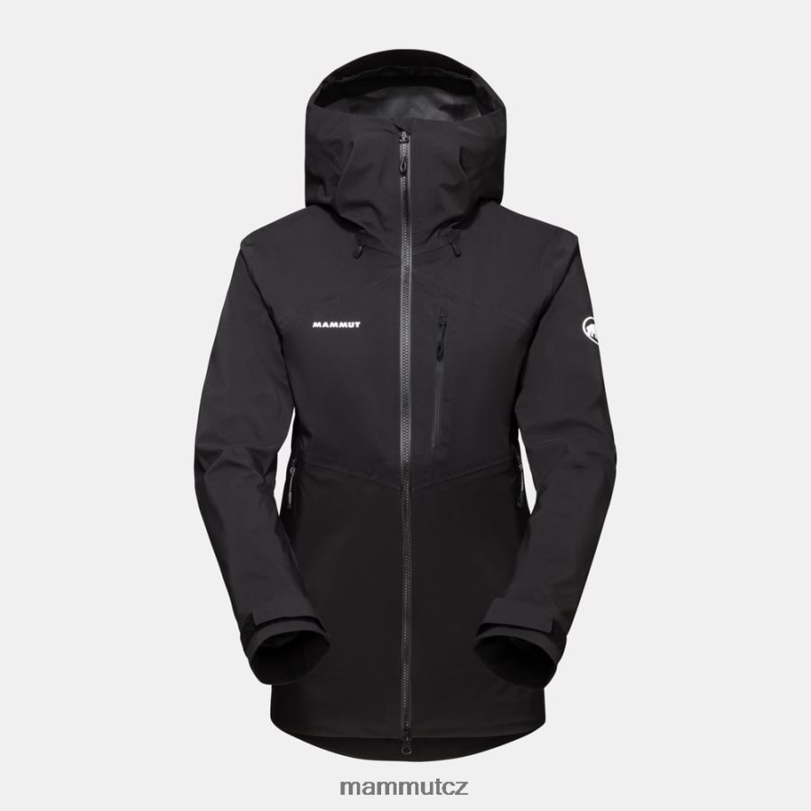 oblečení Mammut Alto guide hs bunda s kapucí Černá ženy 4VTXXF11