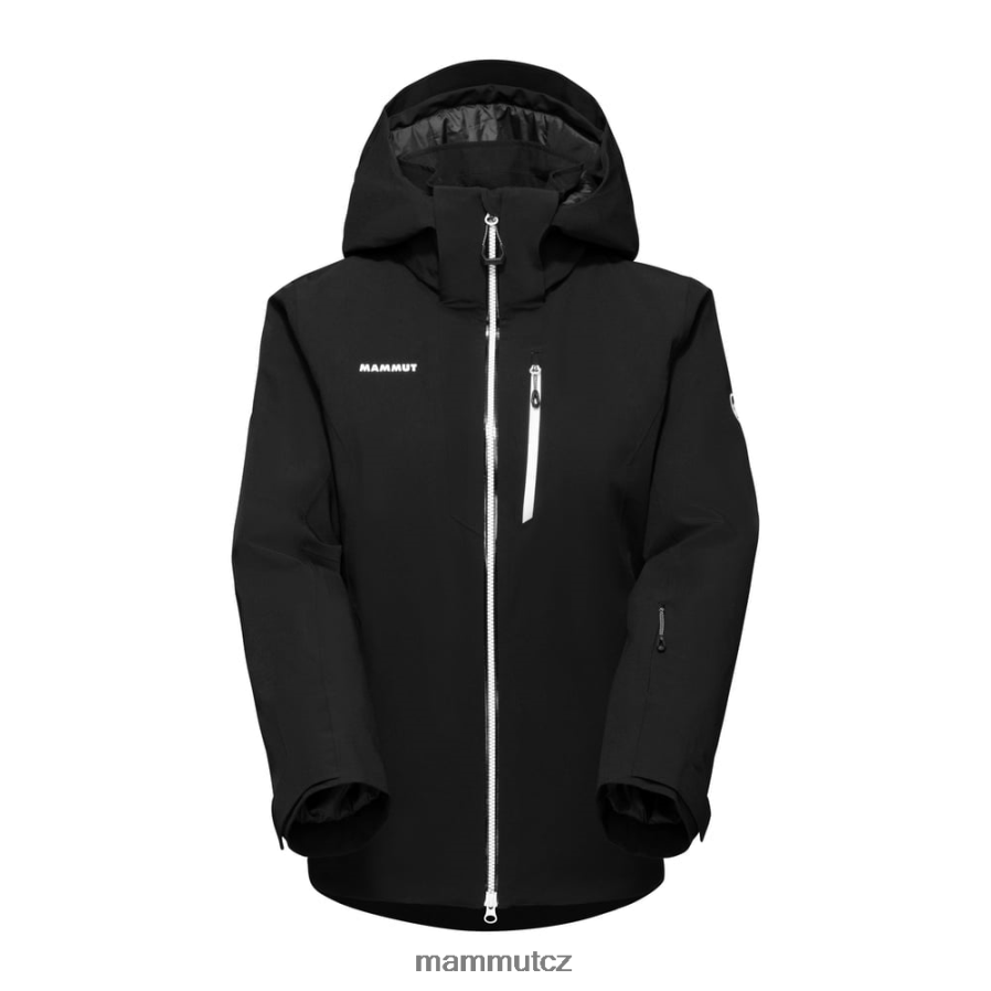 oblečení Mammut Stoney hs termo bunda Černá bílá ženy 4VTXXF81