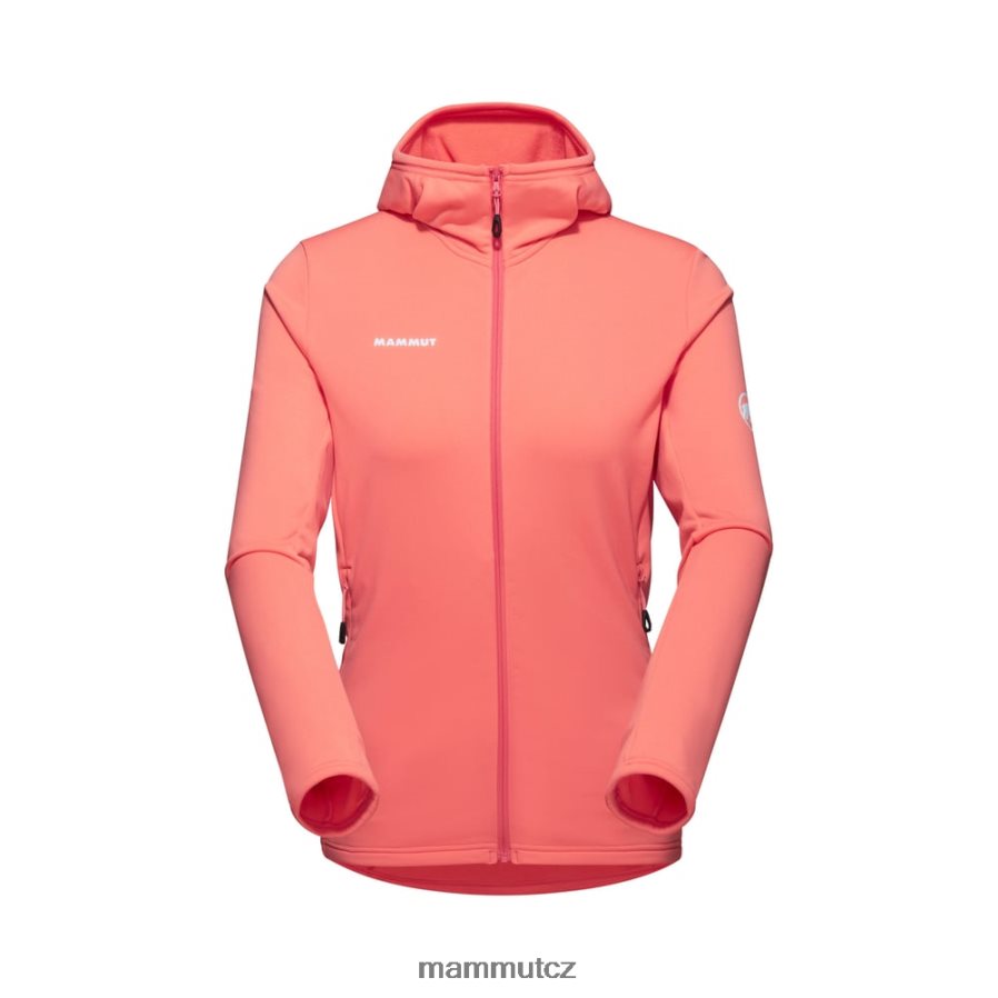 oblečení Mammut aconcagua light ml bunda s kapucí losos ženy 4VTXXF912