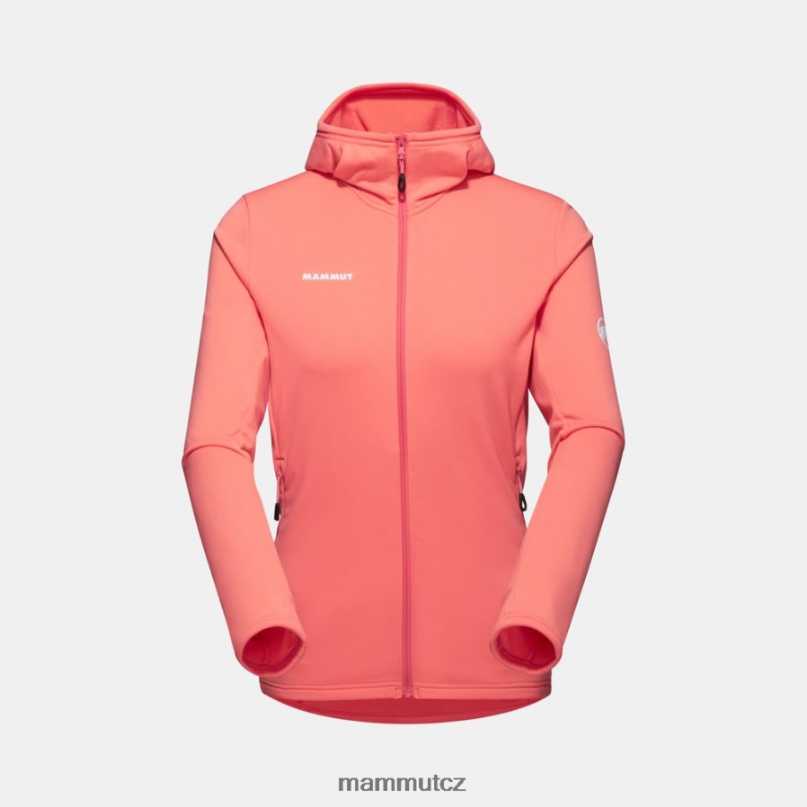 oblečení Mammut aconcagua light ml bunda s kapucí losos ženy 4VTXXF912