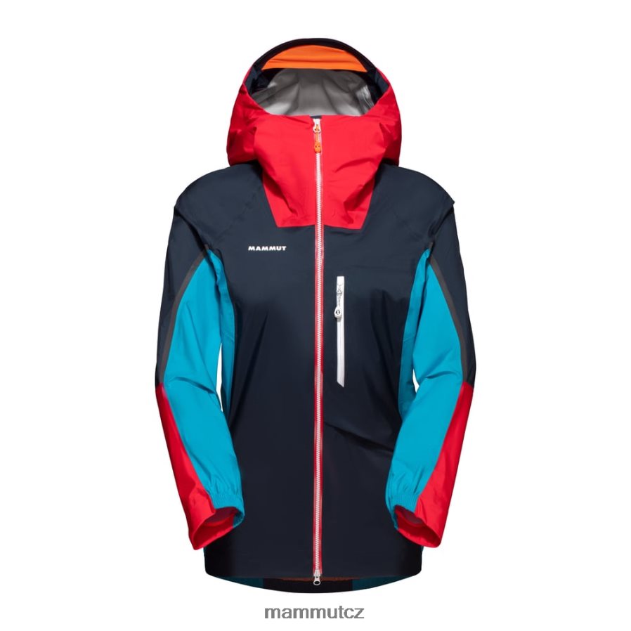 oblečení Mammut bunda s kapucí nordwand light hs noční azalka ženy 4VTXXF681
