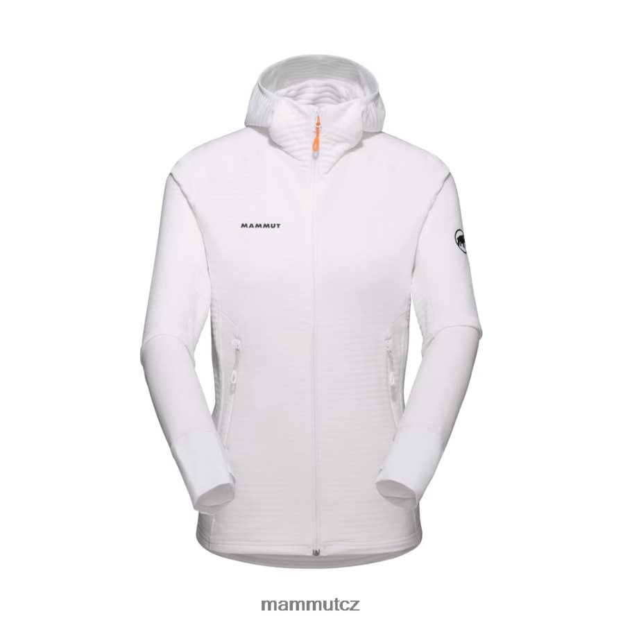 oblečení Mammut bunda s kapucí taiss light ml bílý ženy 4VTXXF988