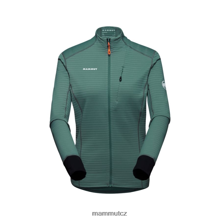 oblečení Mammut bunda taiss light ml tmavě nefritově černá ženy 4VTXXF991