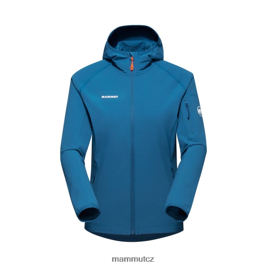 oblečení Mammut madris light ml bunda s kapucí hluboký led ženy 4VTXXF833