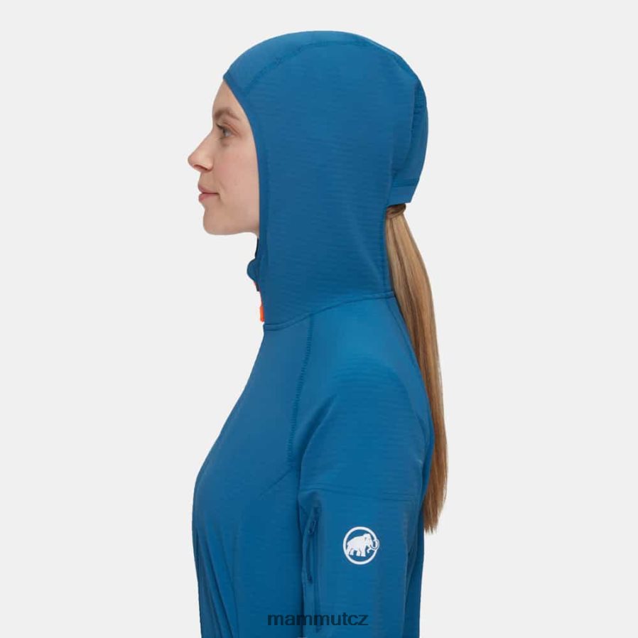 oblečení Mammut madris light ml bunda s kapucí hluboký led ženy 4VTXXF833