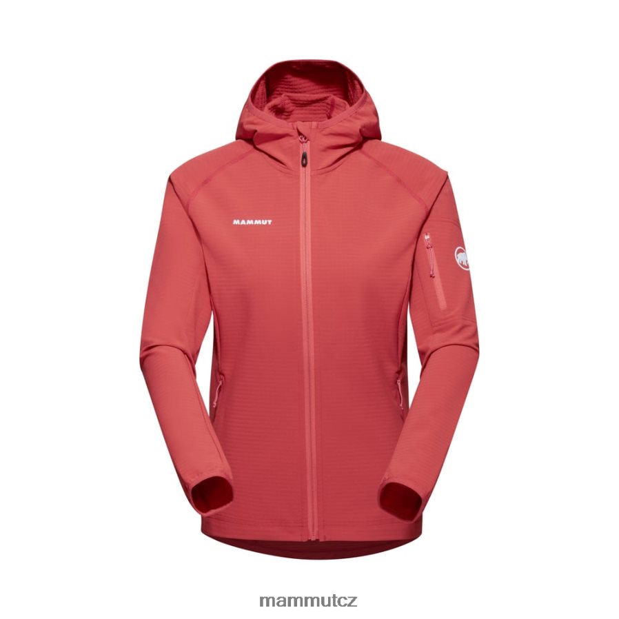 oblečení Mammut madris light ml bunda s kapucí terakota ženy 4VTXXF831