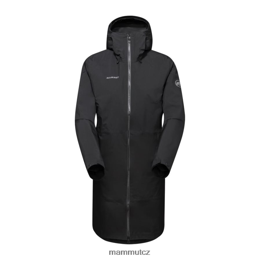 oblečení Mammut seon pac hs parka s kapucí Černá ženy 4VTXXF64