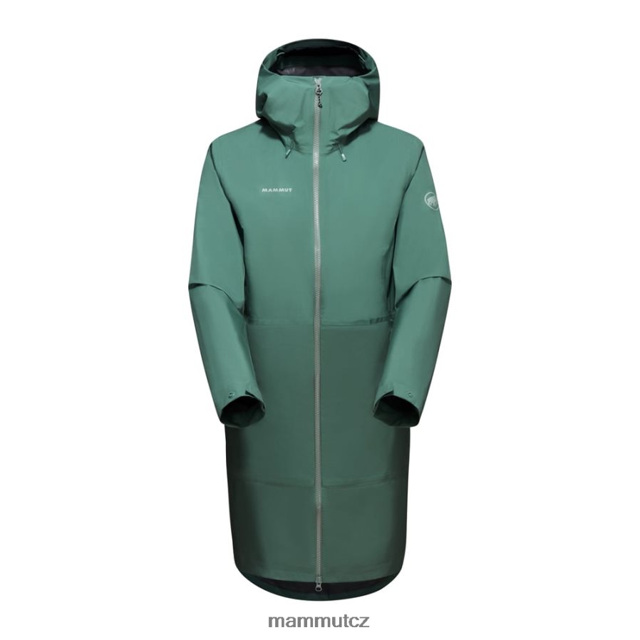 oblečení Mammut seon pac hs parka s kapucí tmavý nefrit ženy 4VTXXF737