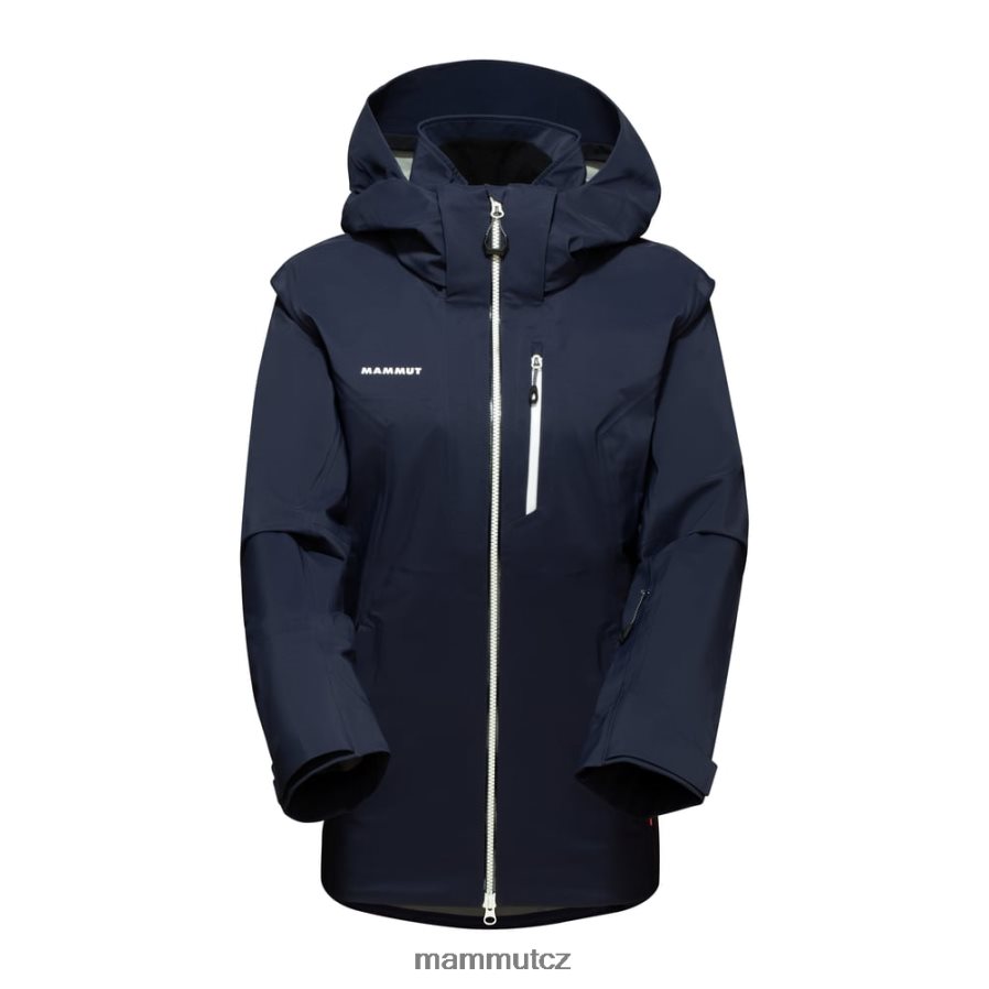 oblečení Mammut stoney hs bunda námořní bílá ženy 4VTXXF751