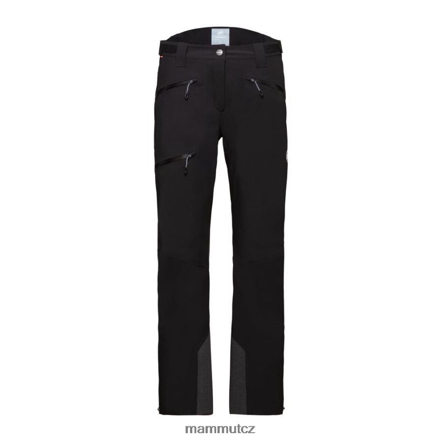 oblečení Mammut stoney hs kalhoty Černá bílá ženy 4VTXXF1047