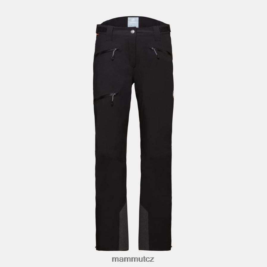 oblečení Mammut stoney hs kalhoty Černá bílá ženy 4VTXXF1047