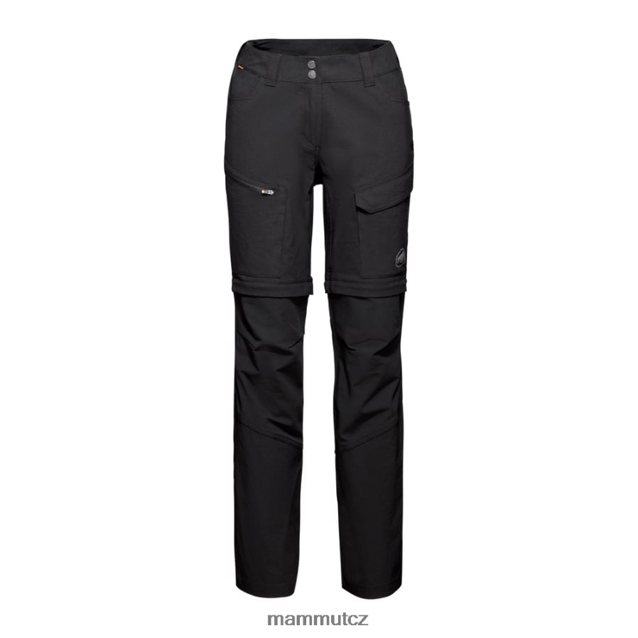 oblečení Mammut zinal hybridní kalhoty na zip Černá ženy 4VTXXF254