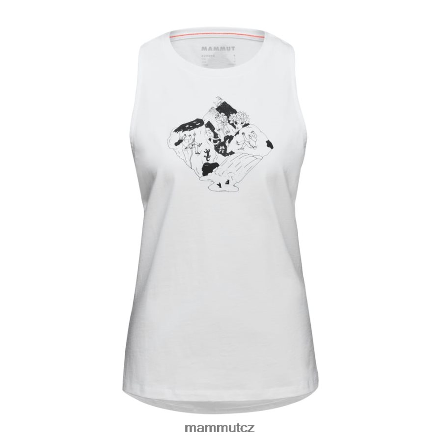 oblečení Mammut massone tank top horolezec bílý ženy 4VTXXF112