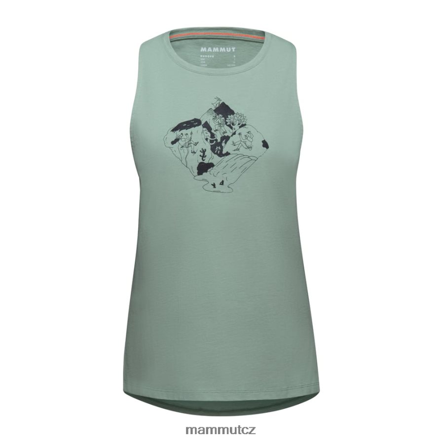 oblečení Mammut massone tank top horolezec nefrit ženy 4VTXXF810