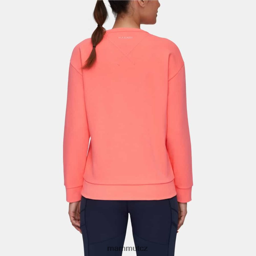 oblečení Mammut logo core ml crew na krku losos ženy 4VTXXF1034