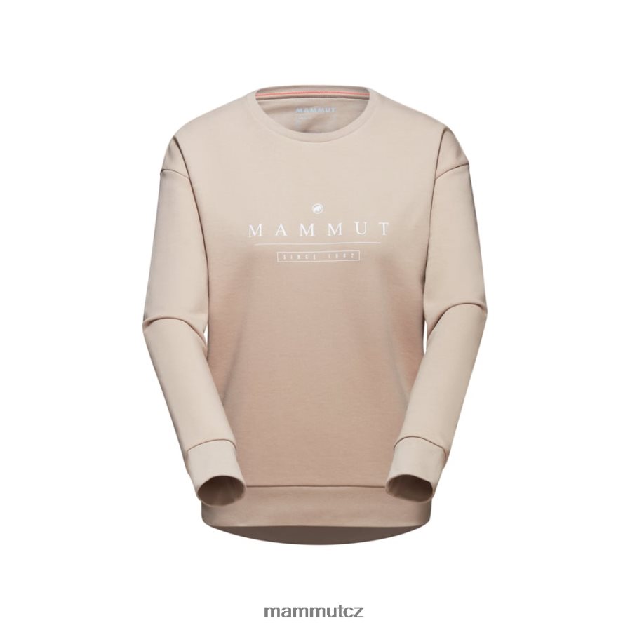 oblečení Mammut logo core ml crew na krku savana ženy 4VTXXF1035