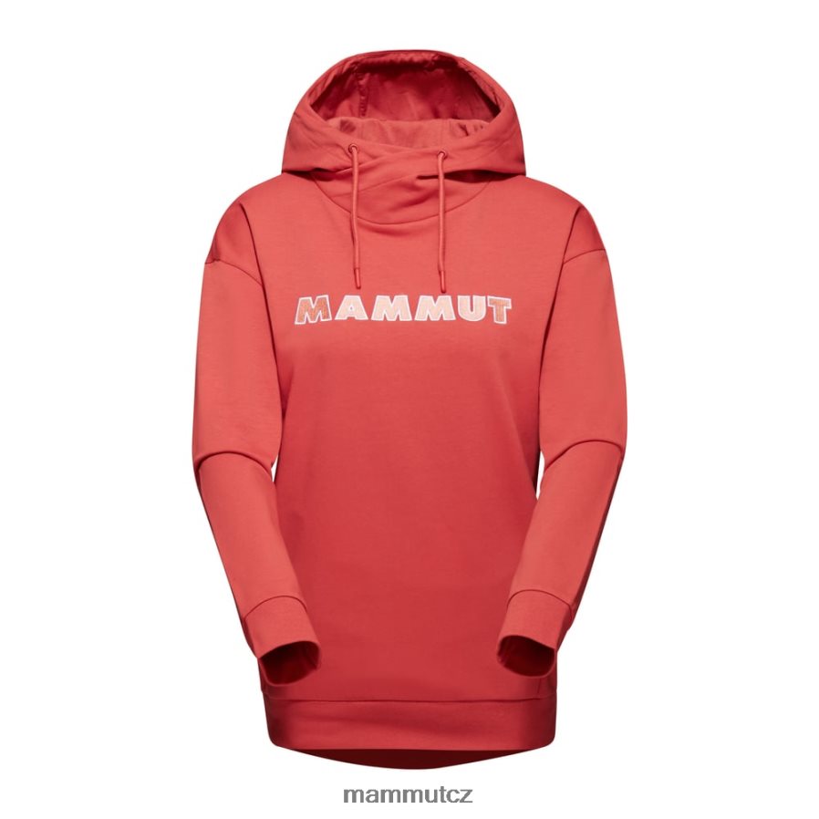 oblečení Mammut ml logo s kapucí terakota ženy 4VTXXF261