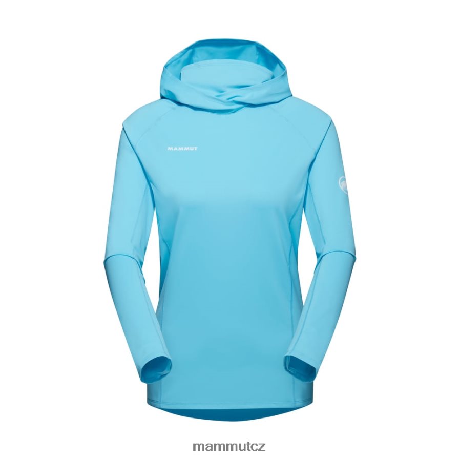 oblečení Mammut selun fl sun hoody chladná modrá ženy 4VTXXF644