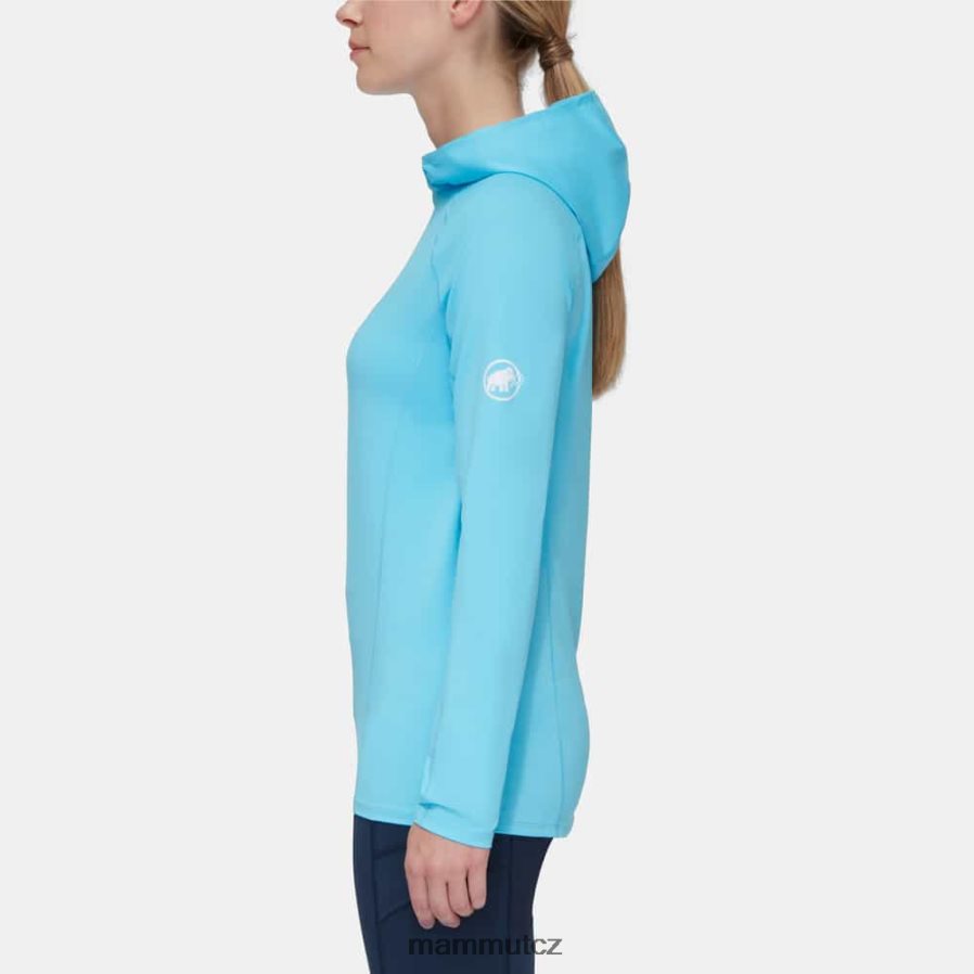 oblečení Mammut selun fl sun hoody chladná modrá ženy 4VTXXF644