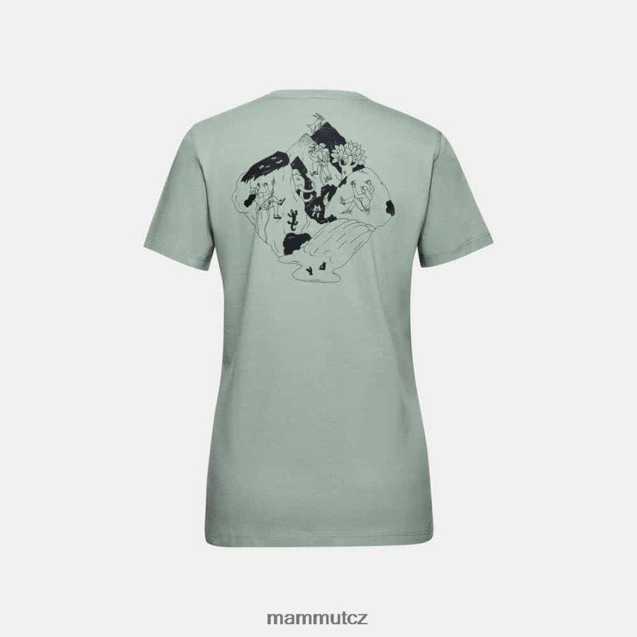 oblečení Mammut massone t-shirt crag nefrit ženy 4VTXXF1091