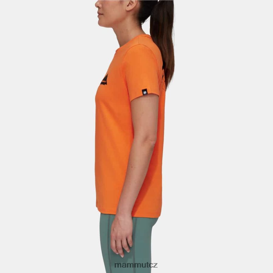 oblečení Mammut massone t-shirt crag tmavá mandarinka ženy 4VTXXF1090