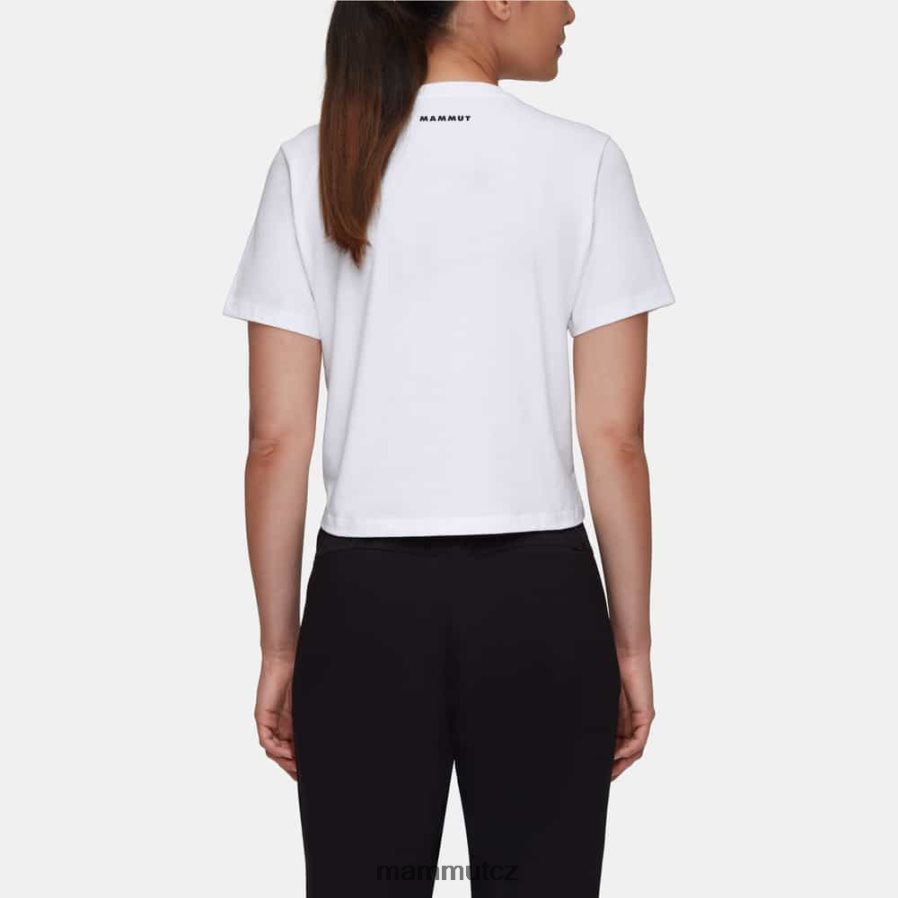 oblečení Mammut massone t-shirt cropped patch bílý ženy 4VTXXF186