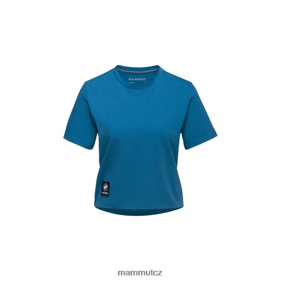 oblečení Mammut massone t-shirt cropped patch hluboký led ženy 4VTXXF978