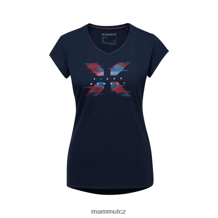 oblečení Mammut trovat t-shirt light fader noc ženy 4VTXXF1089