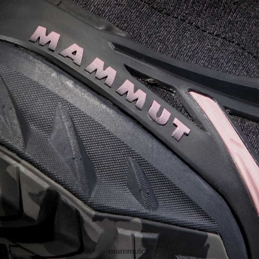 obuv Mammut aegility pro mid dt černo-tmavá prášková růže ženy 4VTXXF345