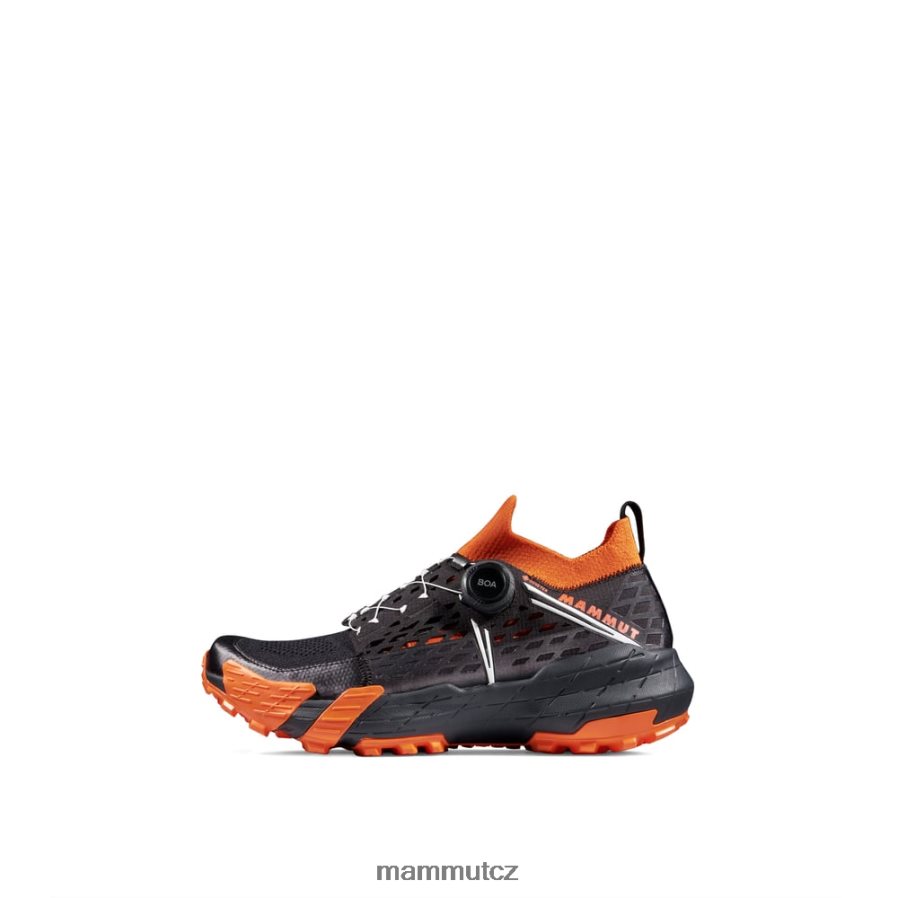 obuv Mammut aenergy tr boa mid gtx černo-tmavá mandarinka ženy 4VTXXF1266
