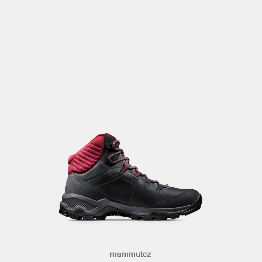 obuv Mammut nova iv mid gtx černo-krvavě červená ženy 4VTXXF355