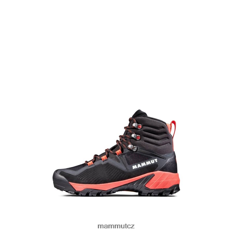obuv Mammut sapuen high gtx černo-tmavý losos ženy 4VTXXF1260