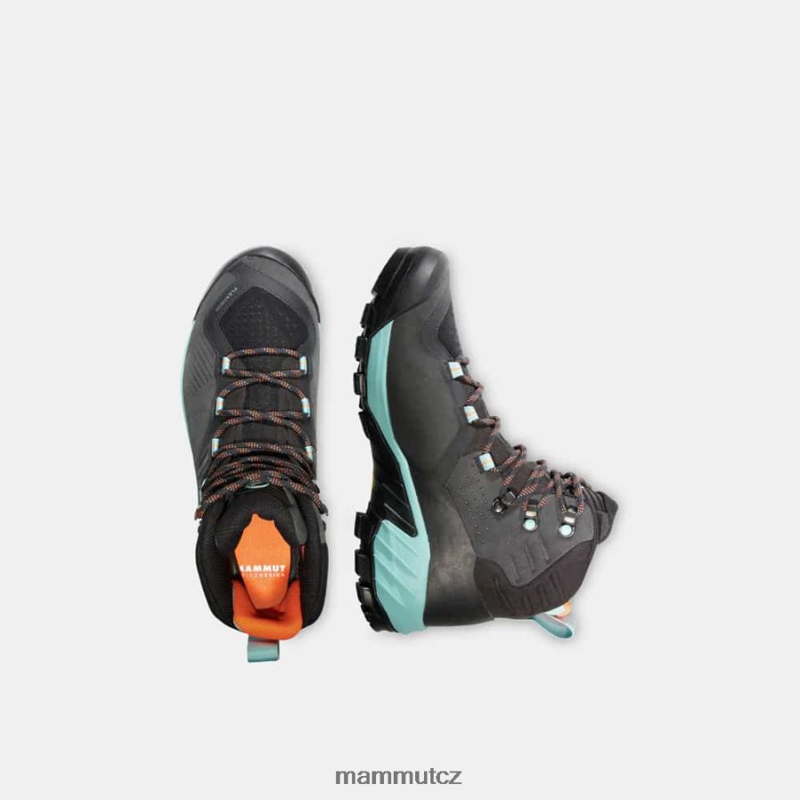 obuv Mammut sapuen high gtx černo-tmavě mrazivý ženy 4VTXXF1258