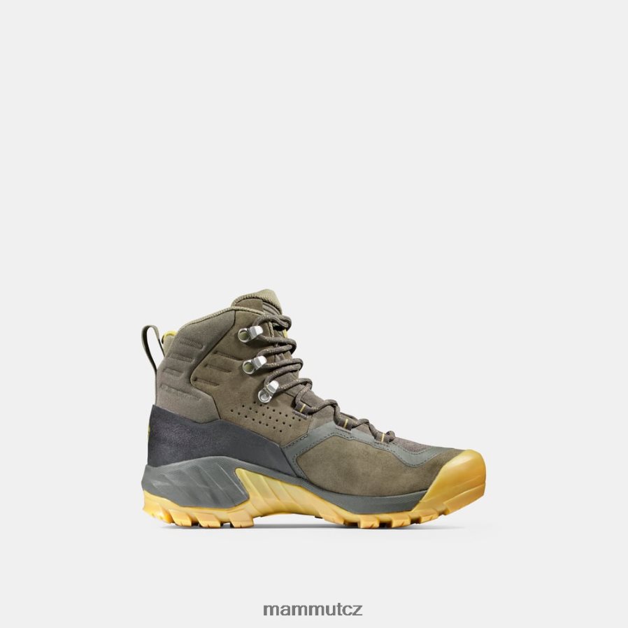 obuv Mammut sapuen high gtx tmavě cínovo-jantarově zelená ženy 4VTXXF1259