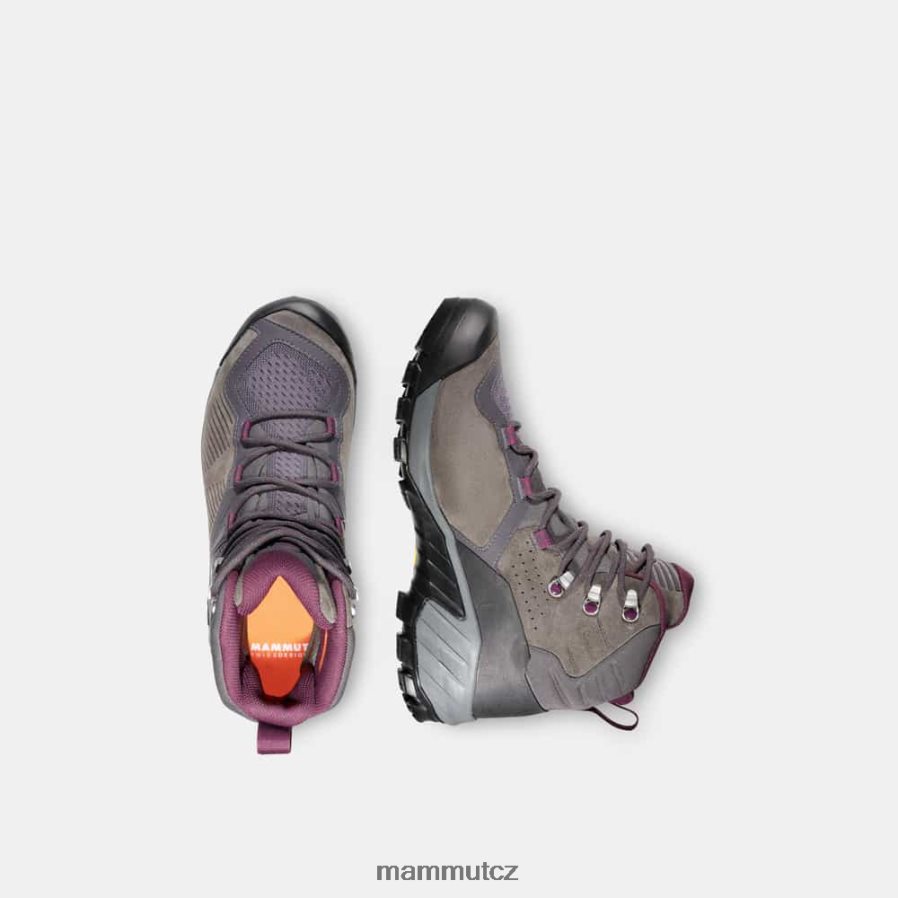 obuv Mammut sapuen high gtx tmavý titan-světlý hroznový ženy 4VTXXF344